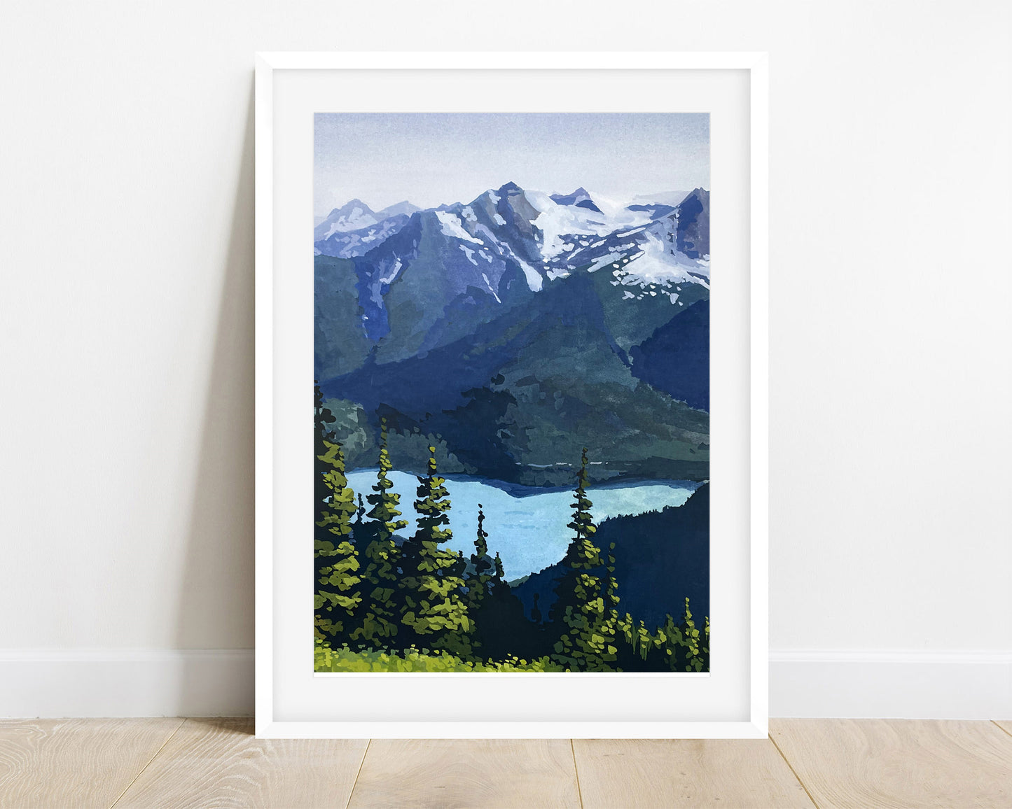 'North Cascades' National Park Art Print