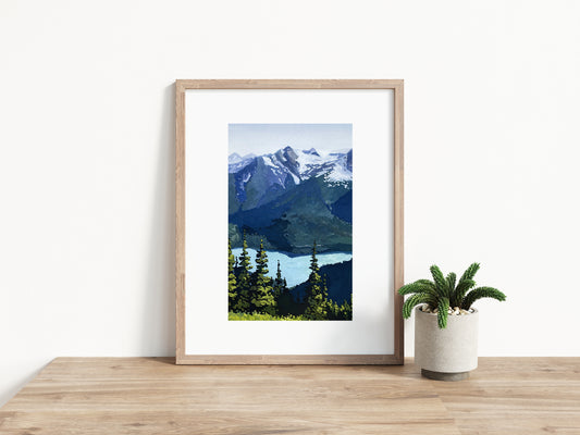 'North Cascades' National Park Art Print