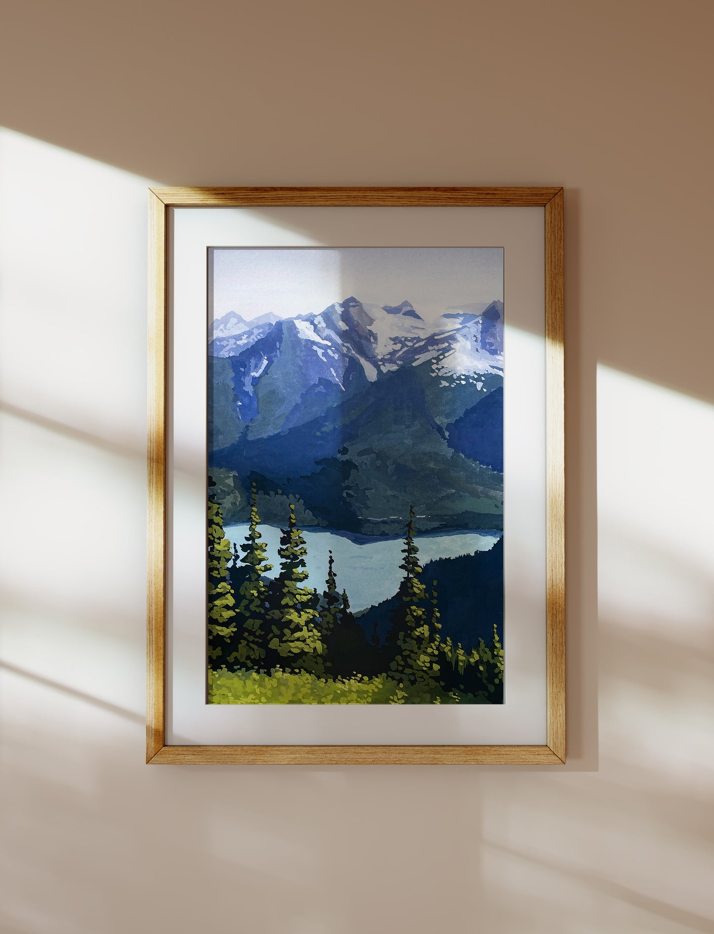 'North Cascades' National Park Art Print