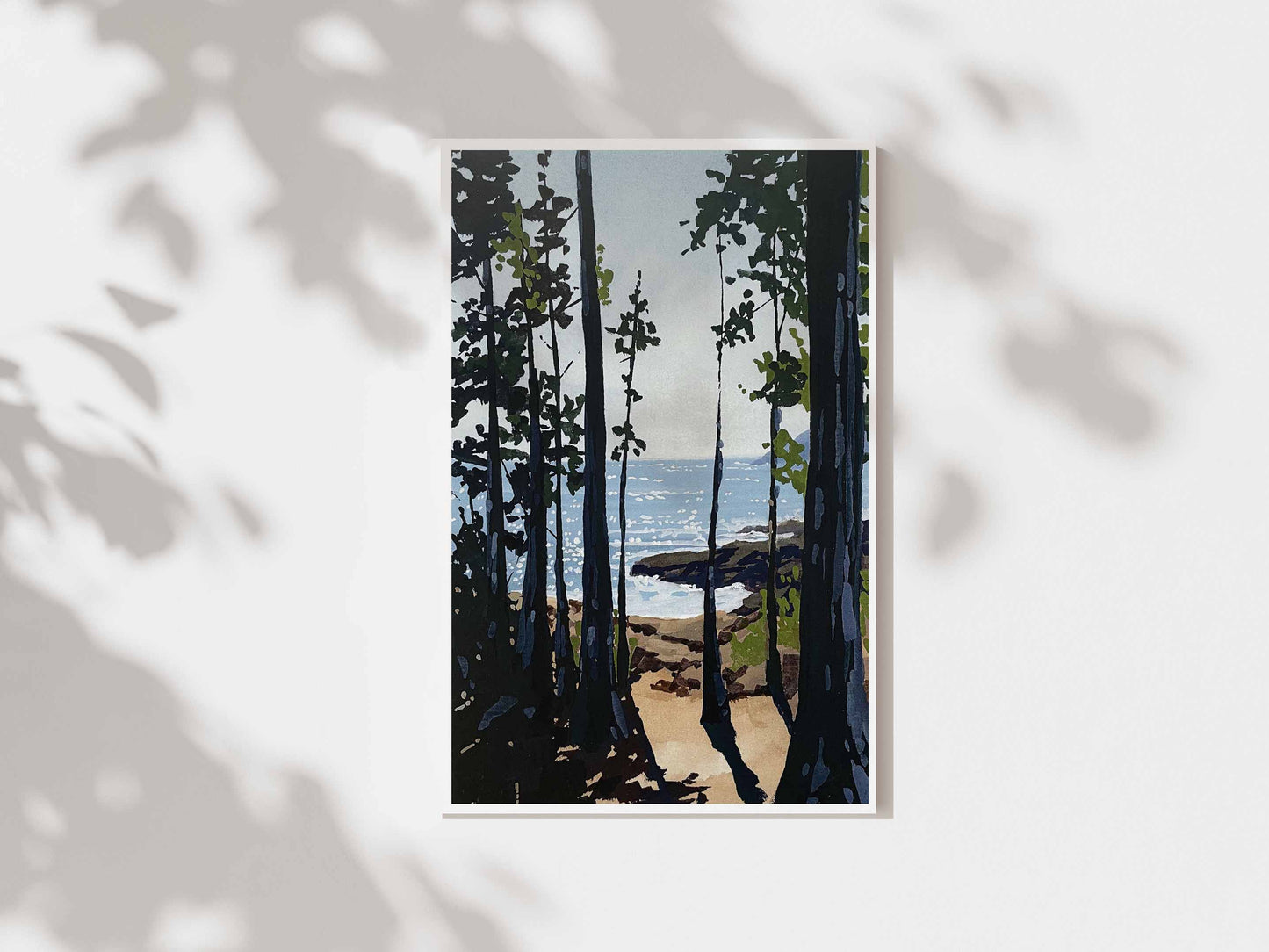 'Ocean Path' Print