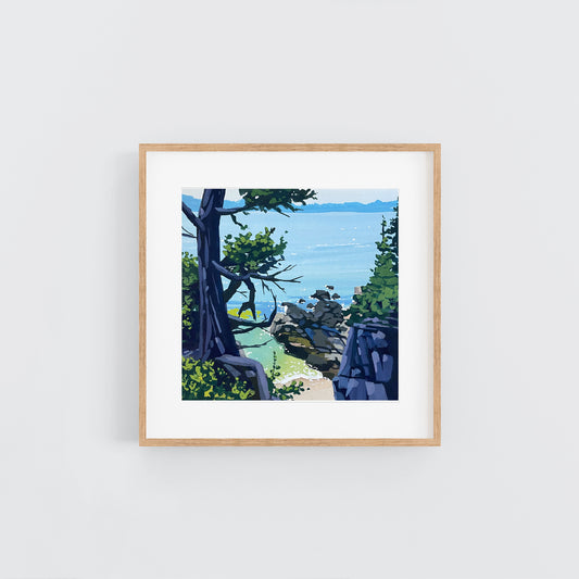 'Raven's Nest' Original Gouache Painting
