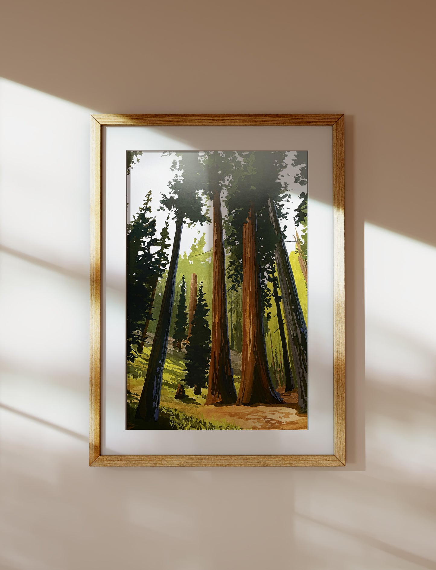 'Sequoia' National Park Art Print