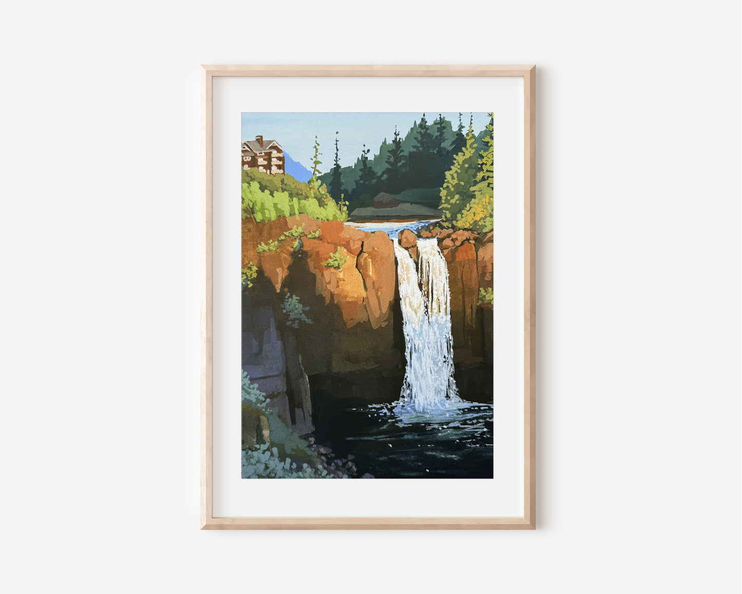 'Snoqualmie Falls' Fine Art Print
