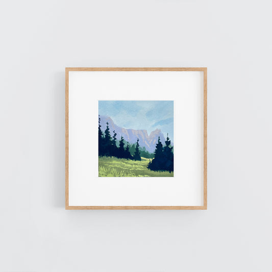 'Summer Air' Original Gouache Painting