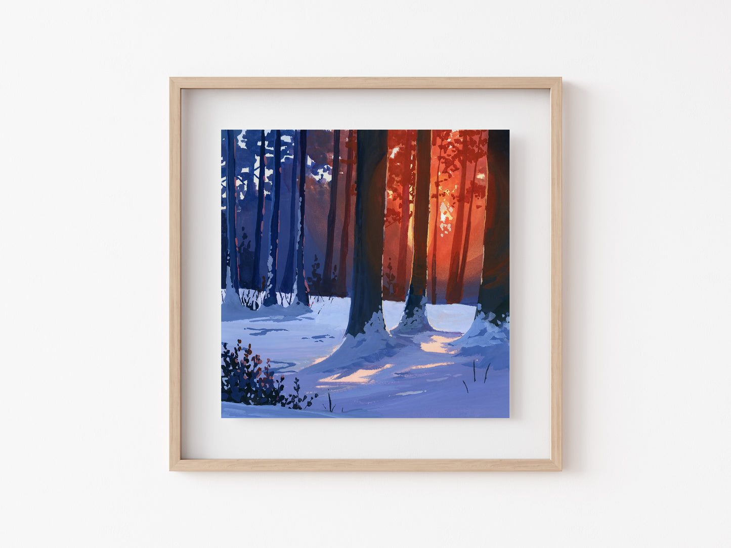 'Winter Escape' Fine Art Print