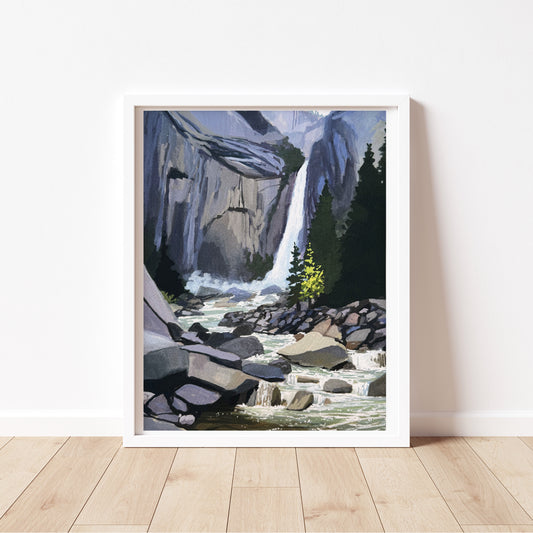 'Yosemite Falls' Fine Art Print