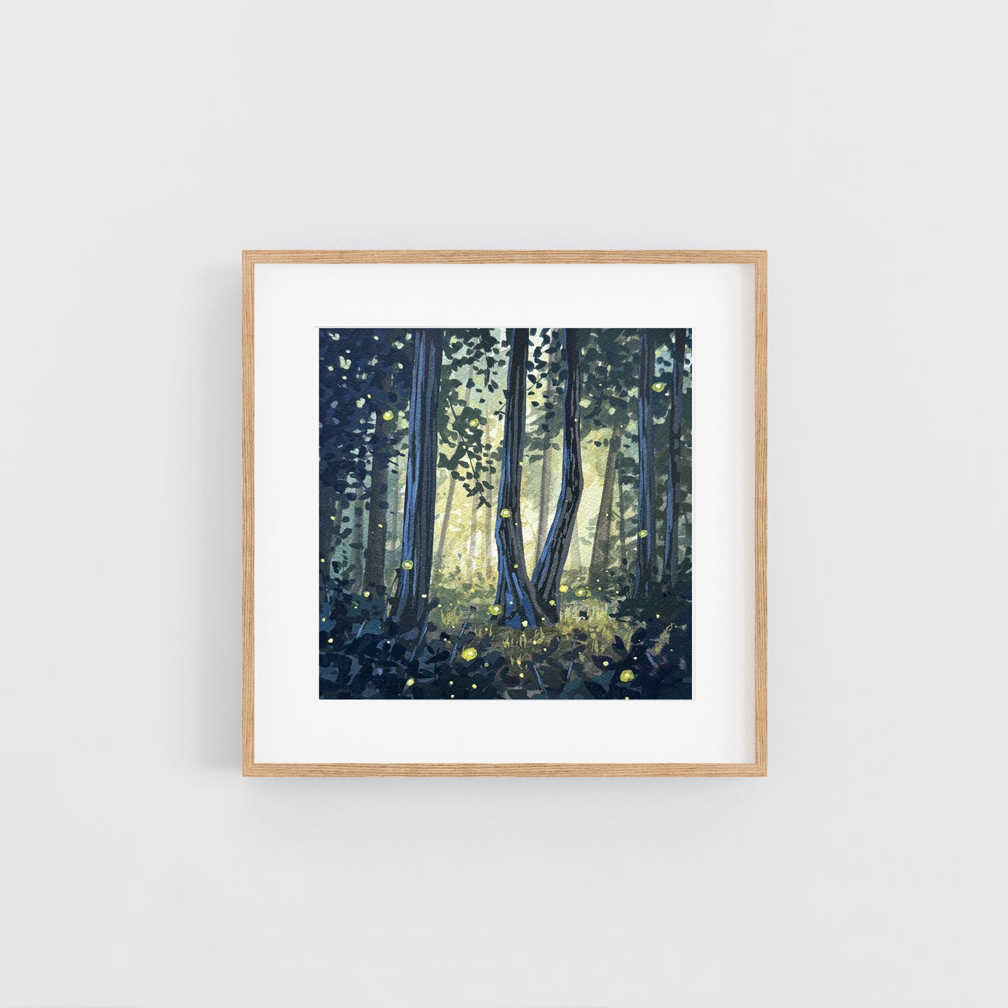 'Crossroads' Original Gouache Painting