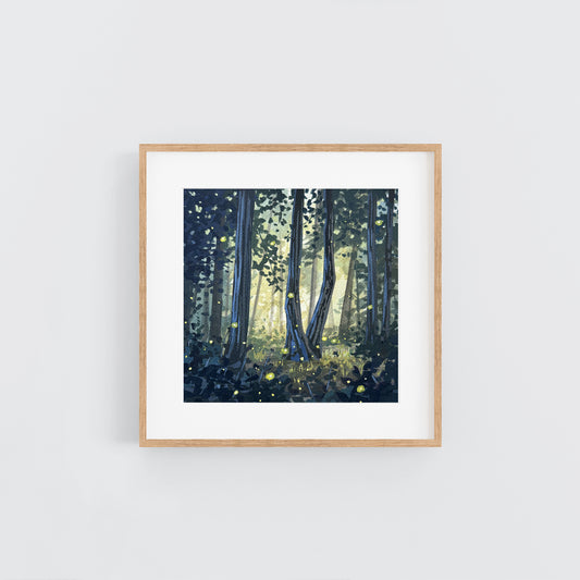 'Crossroads' Original Gouache Painting