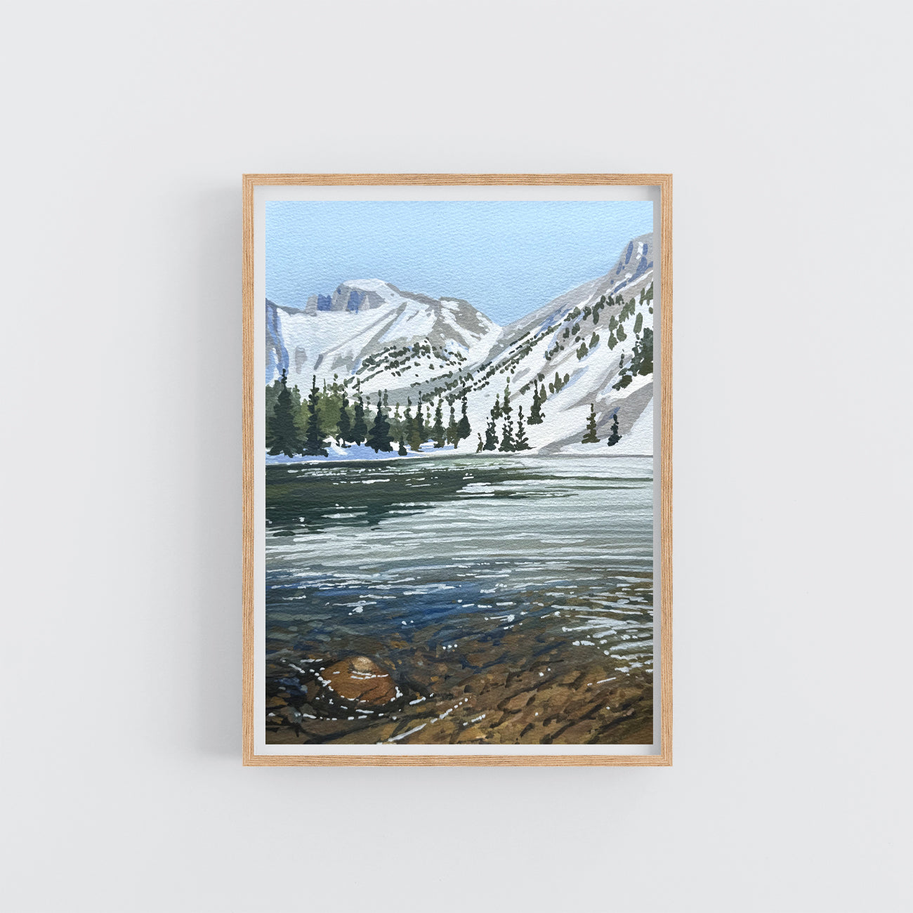 'Great Basin' National Park Original Gouache Painting