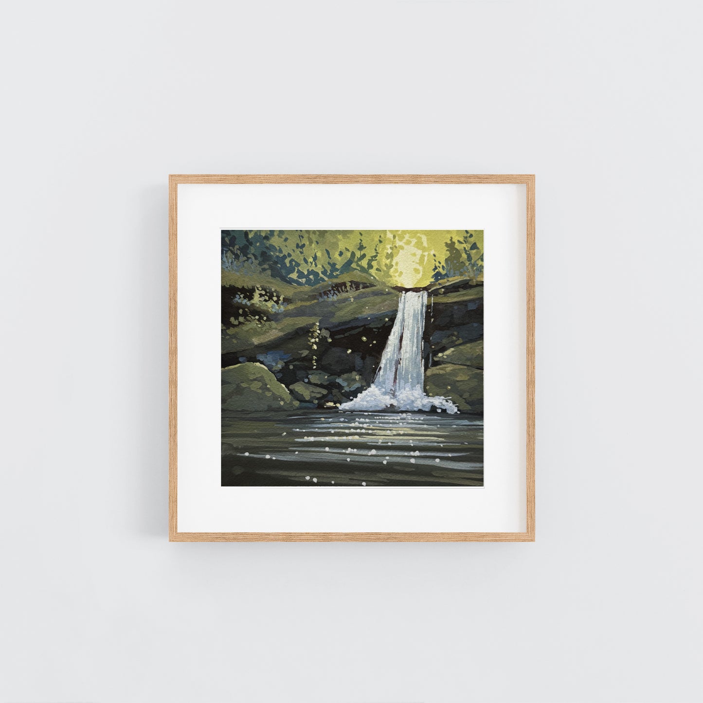 'Hidden Magic' Original Gouache Painting