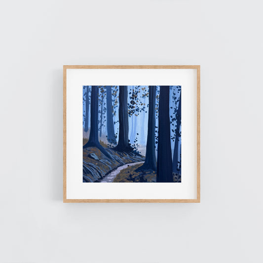 'Forgotten Path' Original Gouache Painting