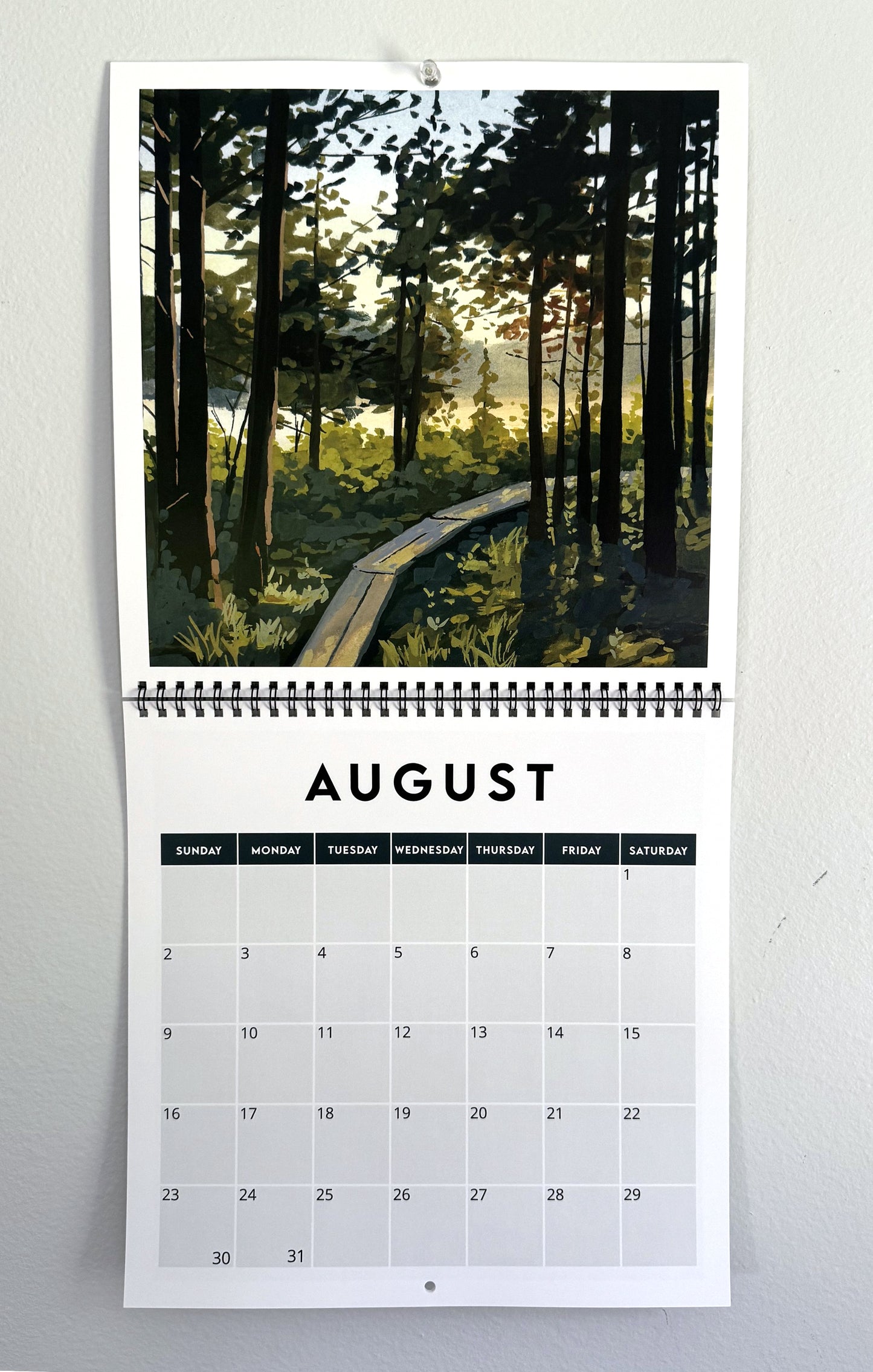 2026 Square Wall Art Calendar
