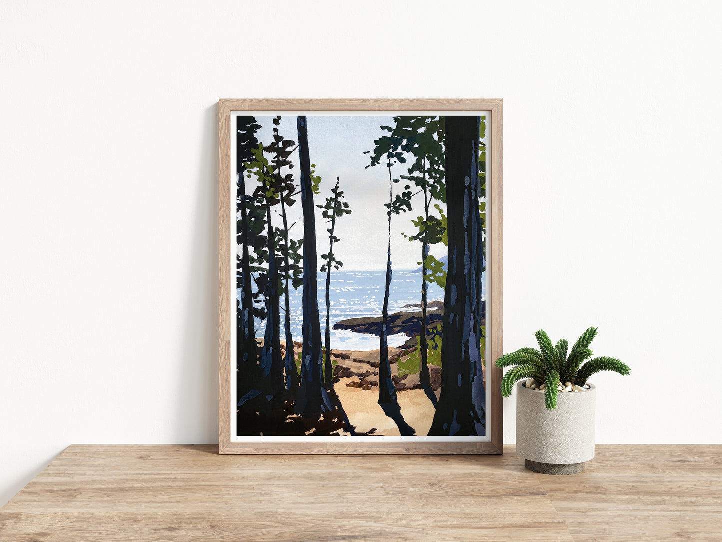 'Ocean Path' Print