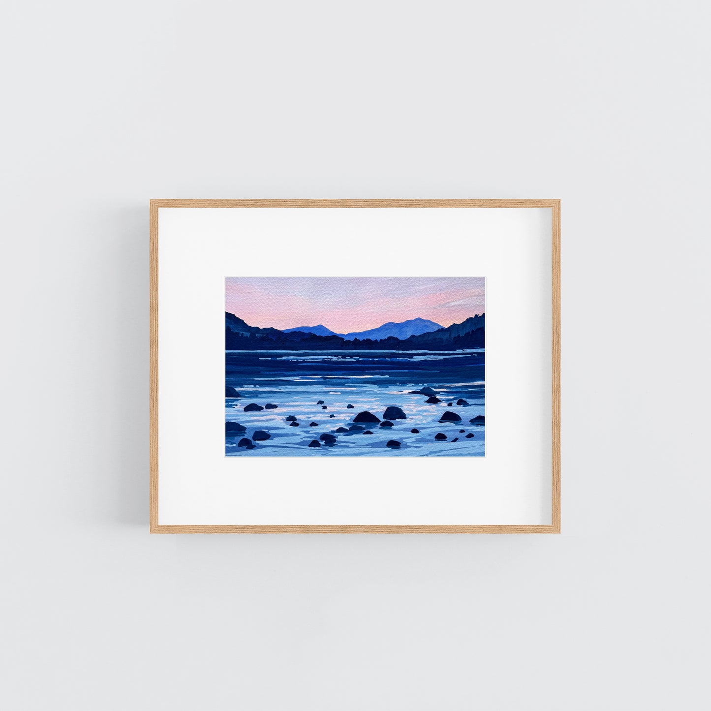 'Pastel Daydream' Original Gouache Painting