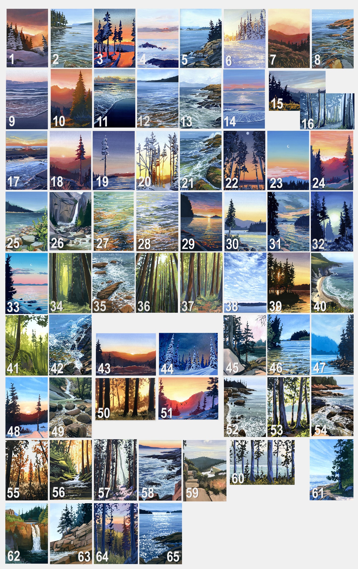 Postcard Pack - You Pick 12