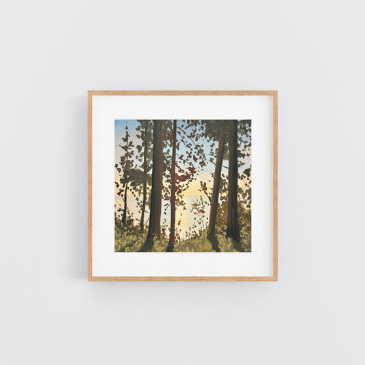'Recollection' Original Gouache Painting