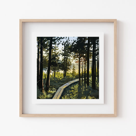 'Sunrise Trail' Fine Art Print
