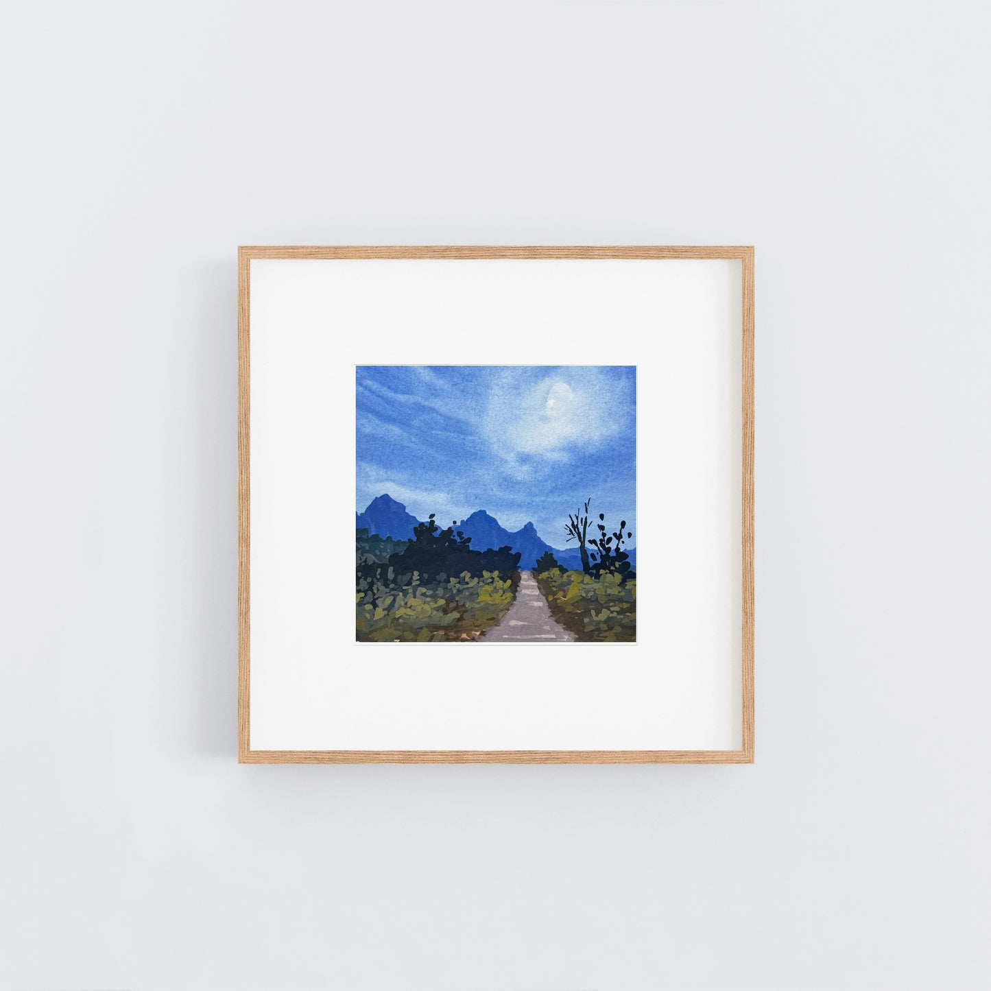 'Zion' Original Gouache Painting
