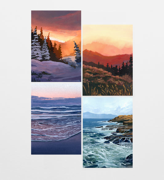 Postcard Pack - You Pick 4