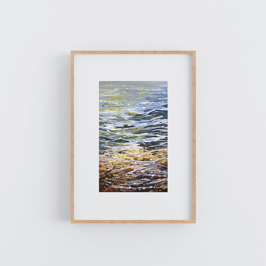 'Beneath the Surface' Original Gouache Painting