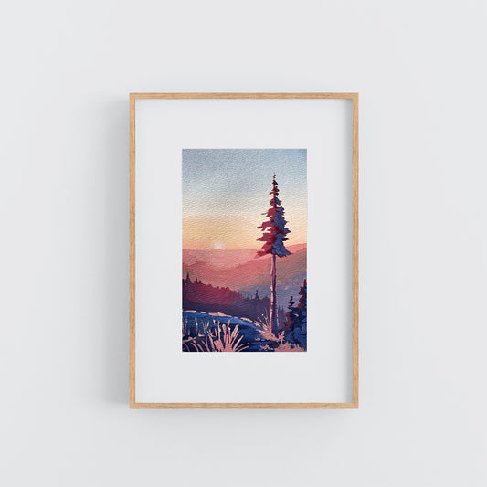 'Brilliance' Original Gouache Painting