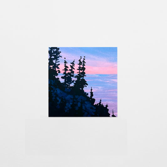 'Cliffside' Mini Art Print