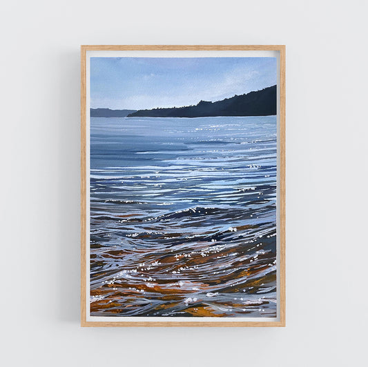 'Ebb and Flow' Original Gouache Painting