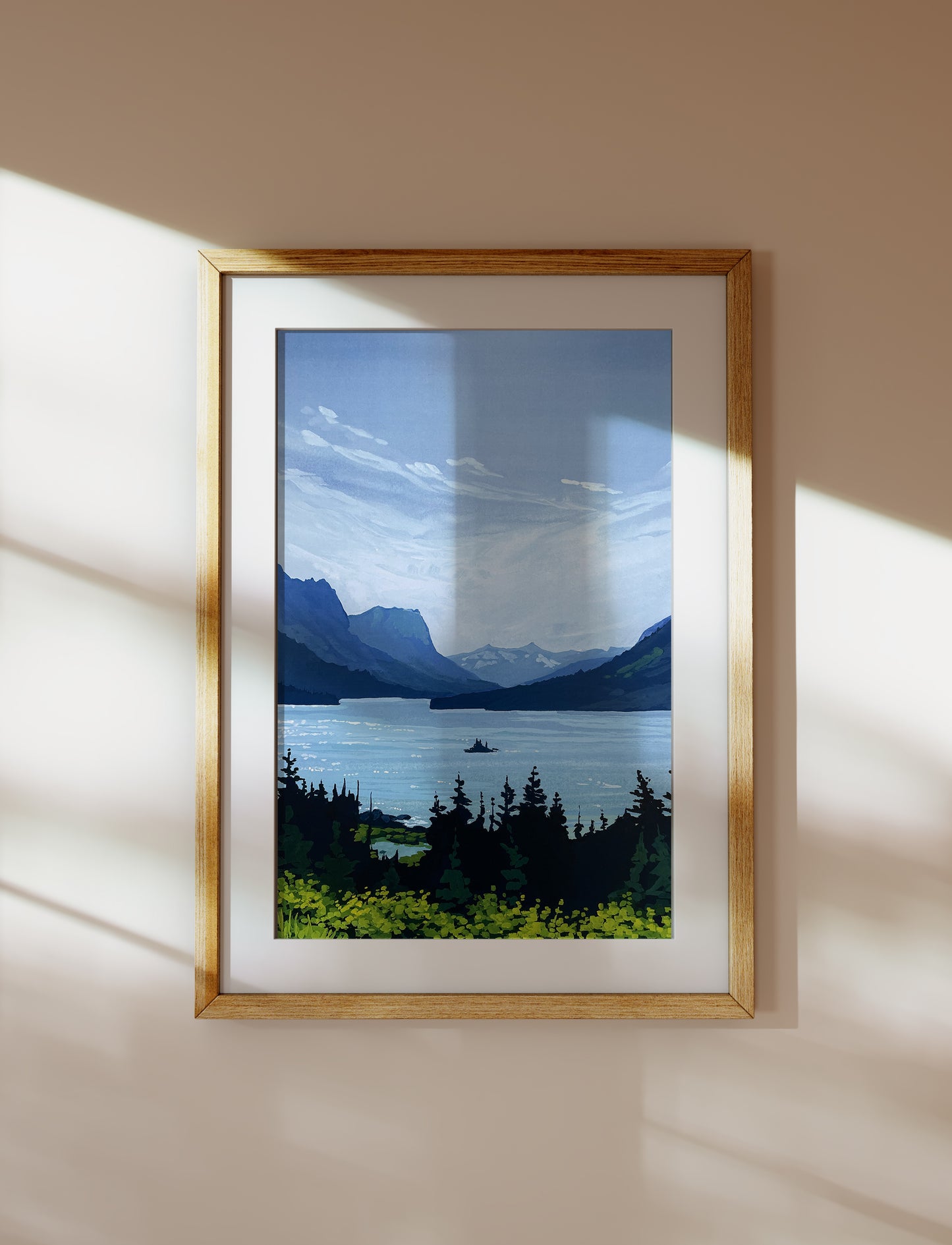 'Glacier' National Park Art Print