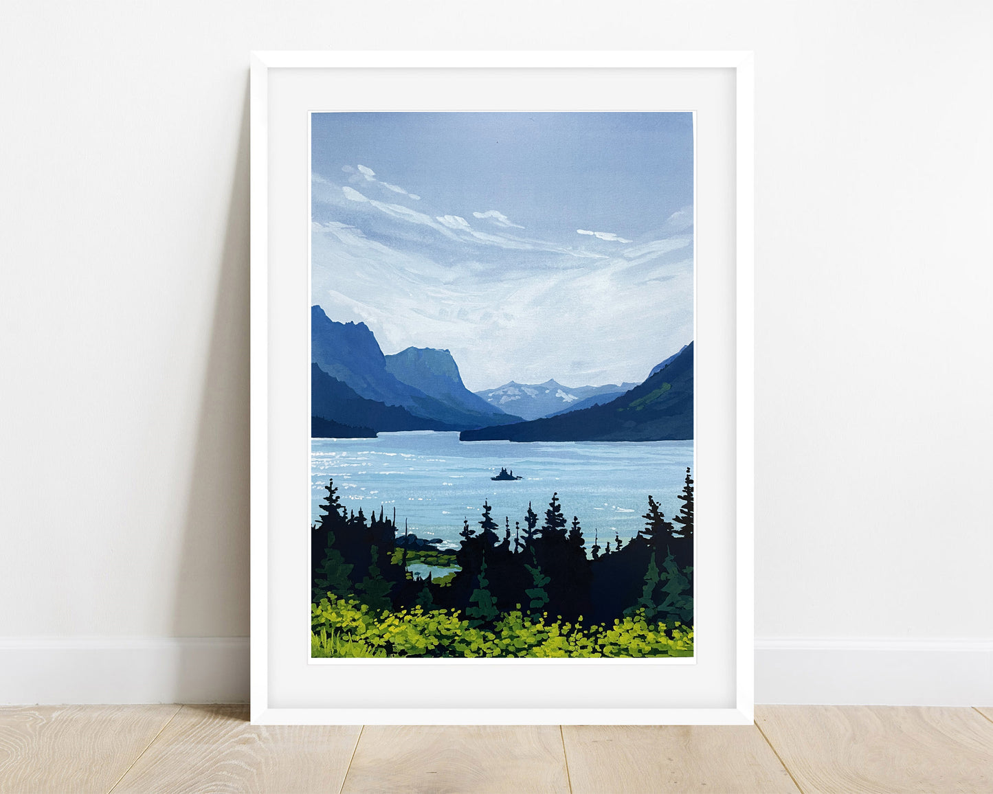 'Glacier' National Park Art Print