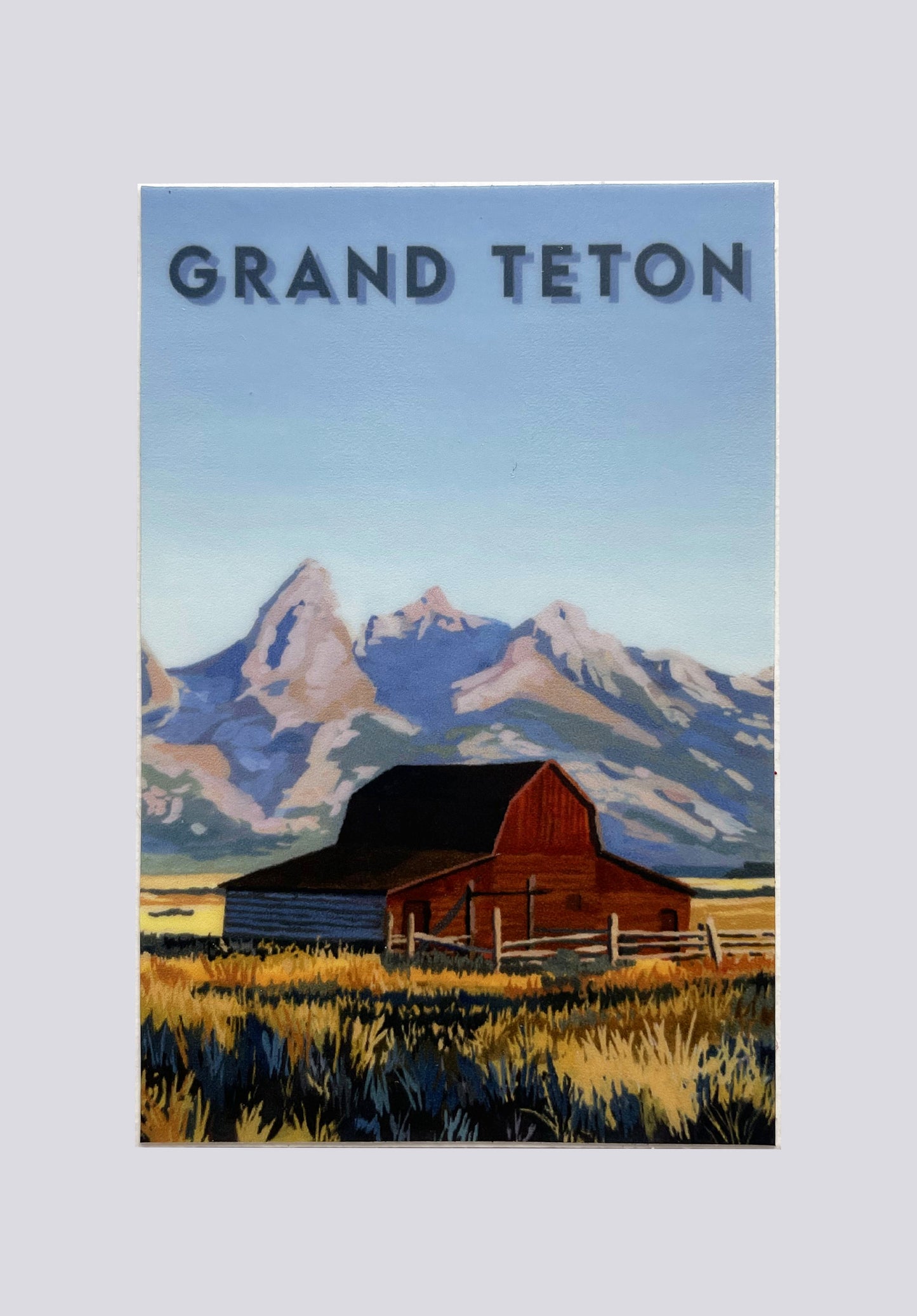 Grand Teton National Park Sticker