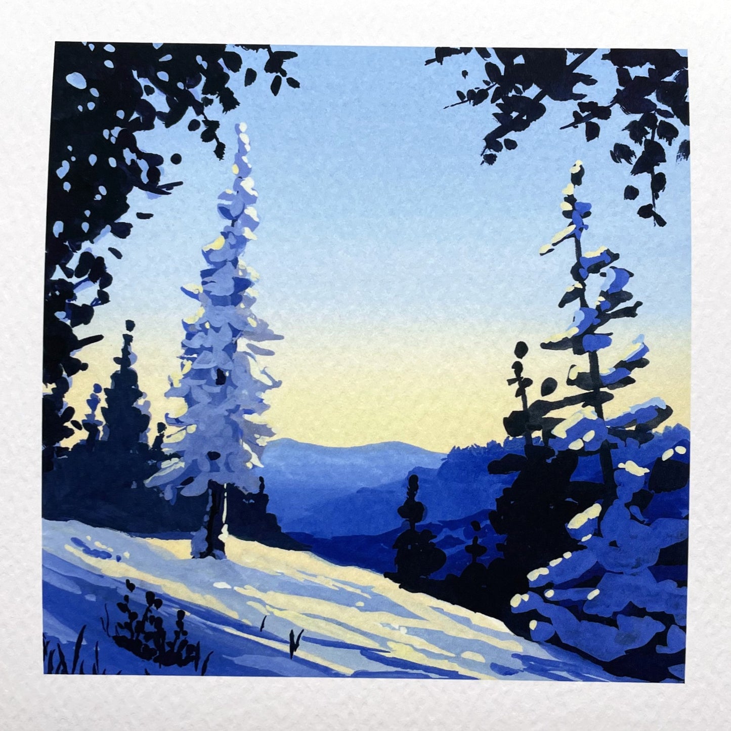 'Iced Over' Fine Art Print
