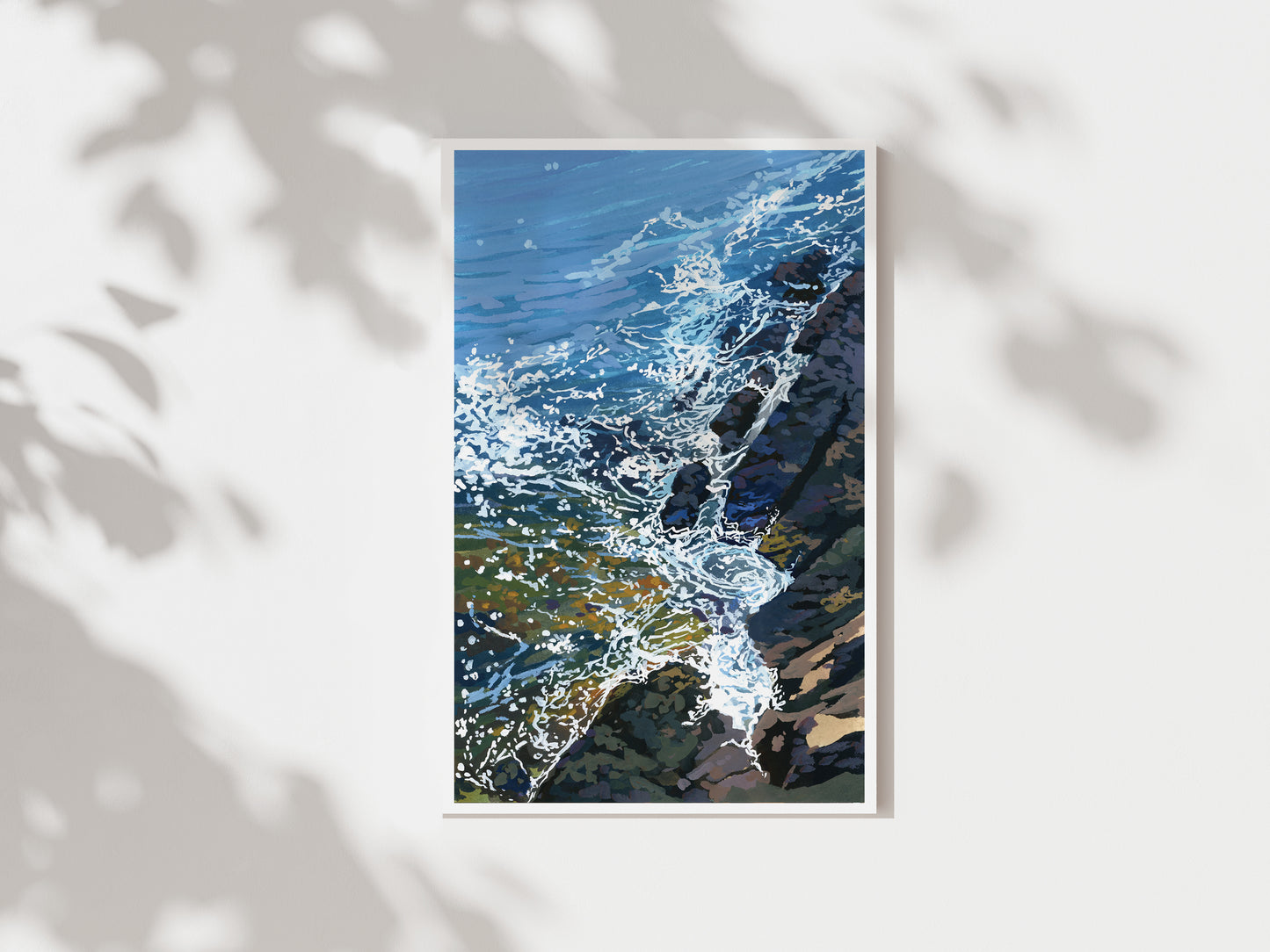 'Jagged Coast' Print