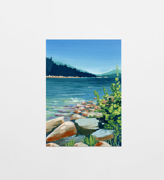 'Jordan Pond ii' Postcard