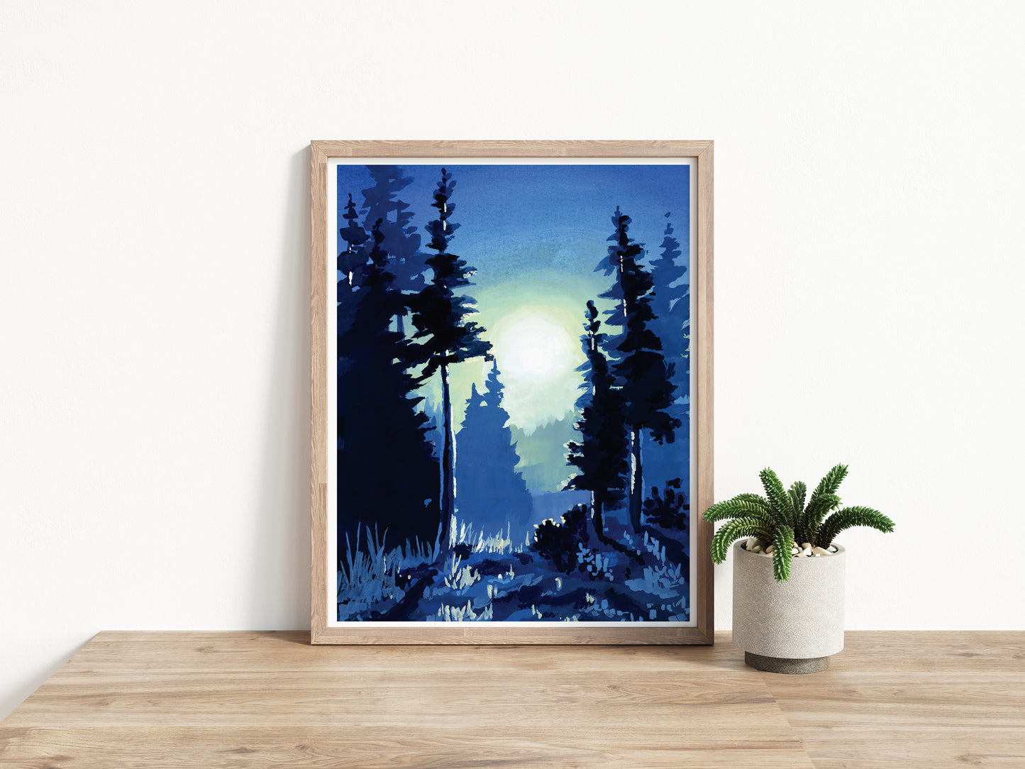 'Midnight Forest' Print