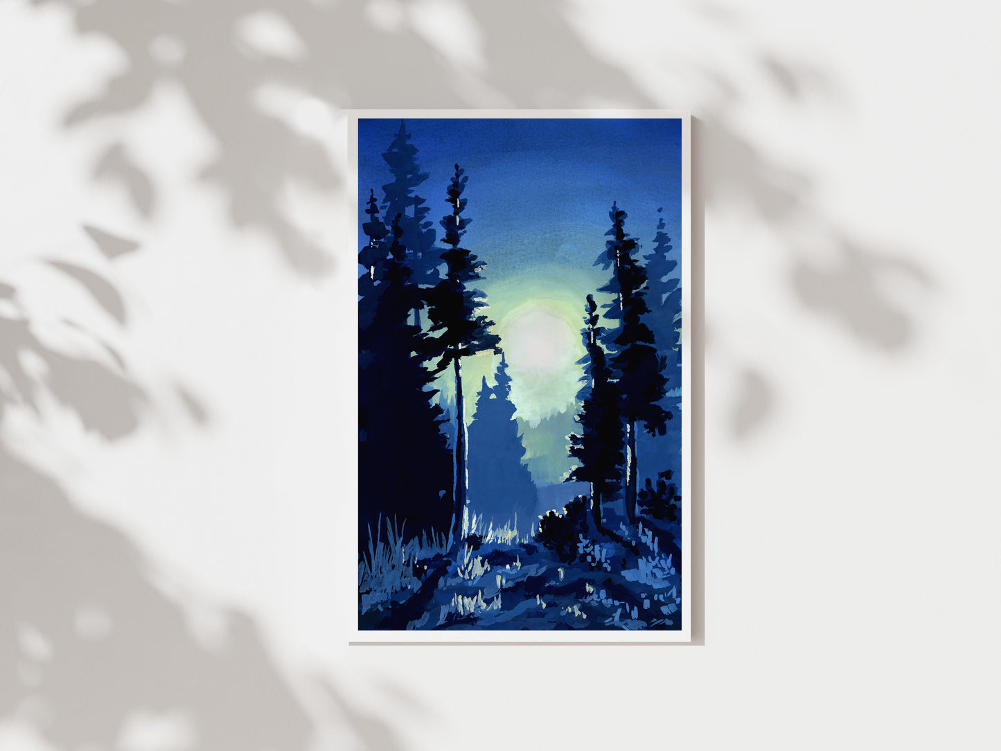 'Midnight Forest' Print