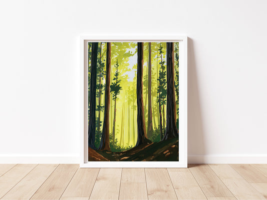 'Off the Trail' Fine Art Print