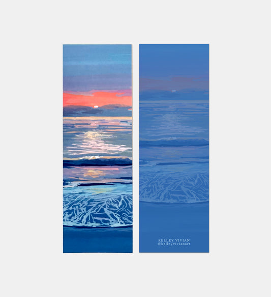 'Purple Sand Beach' Bookmark