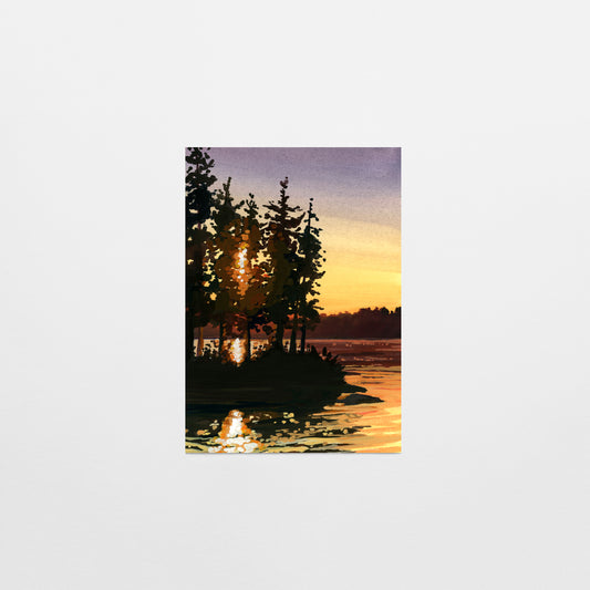 'Searing Light' Postcard