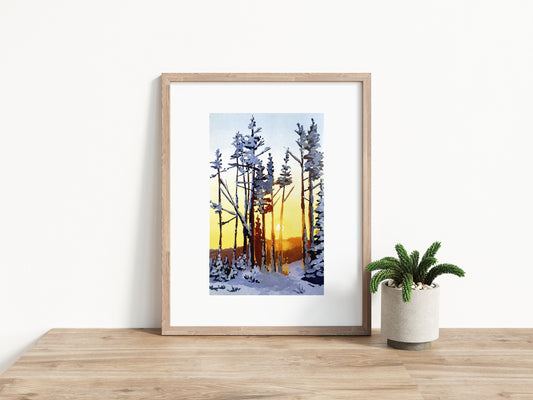 'Warmth of Winter' Print