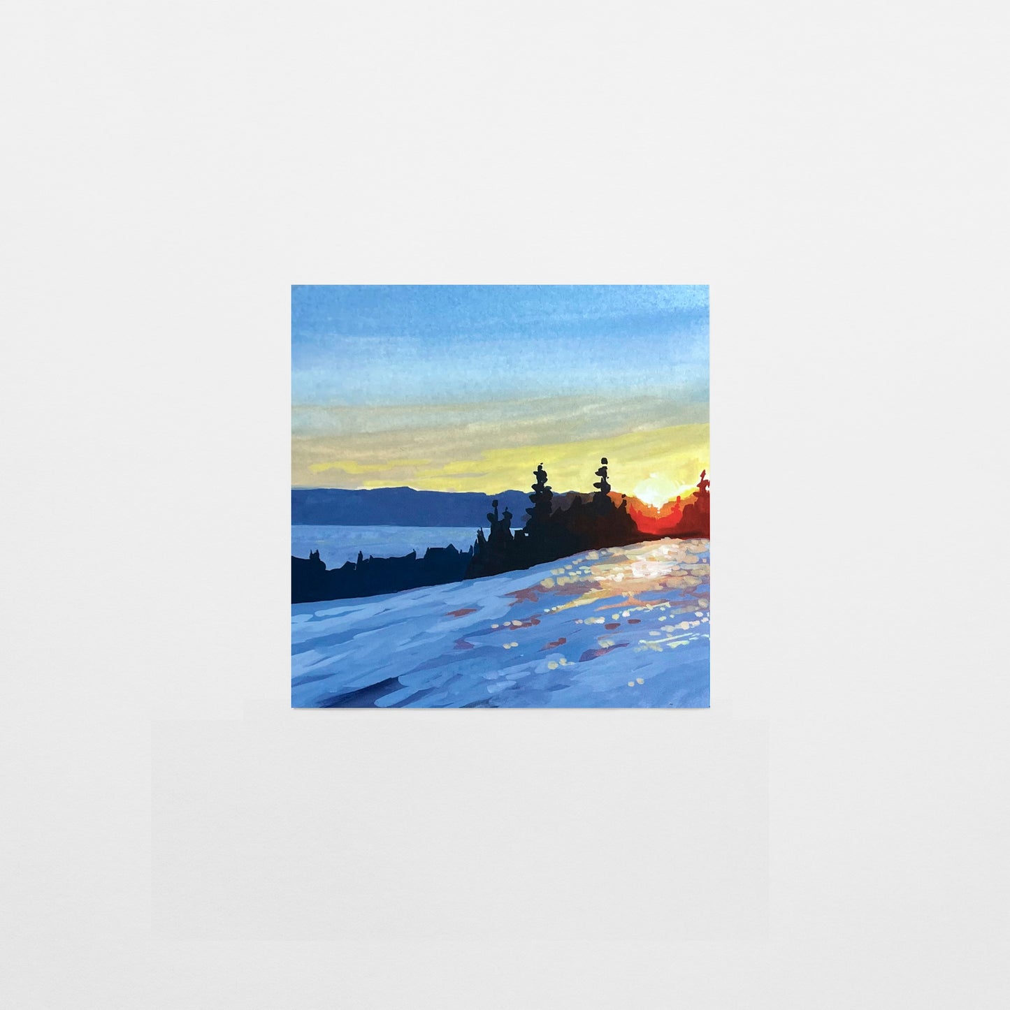 'Winter Break' Mini Art Print