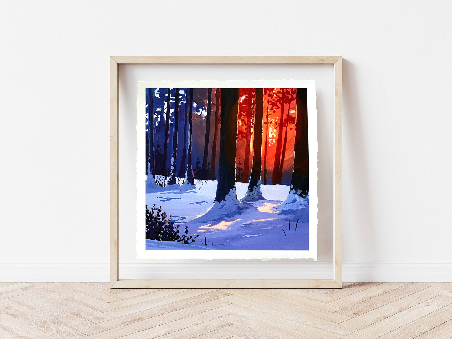 'Winter Escape' Fine Art Print