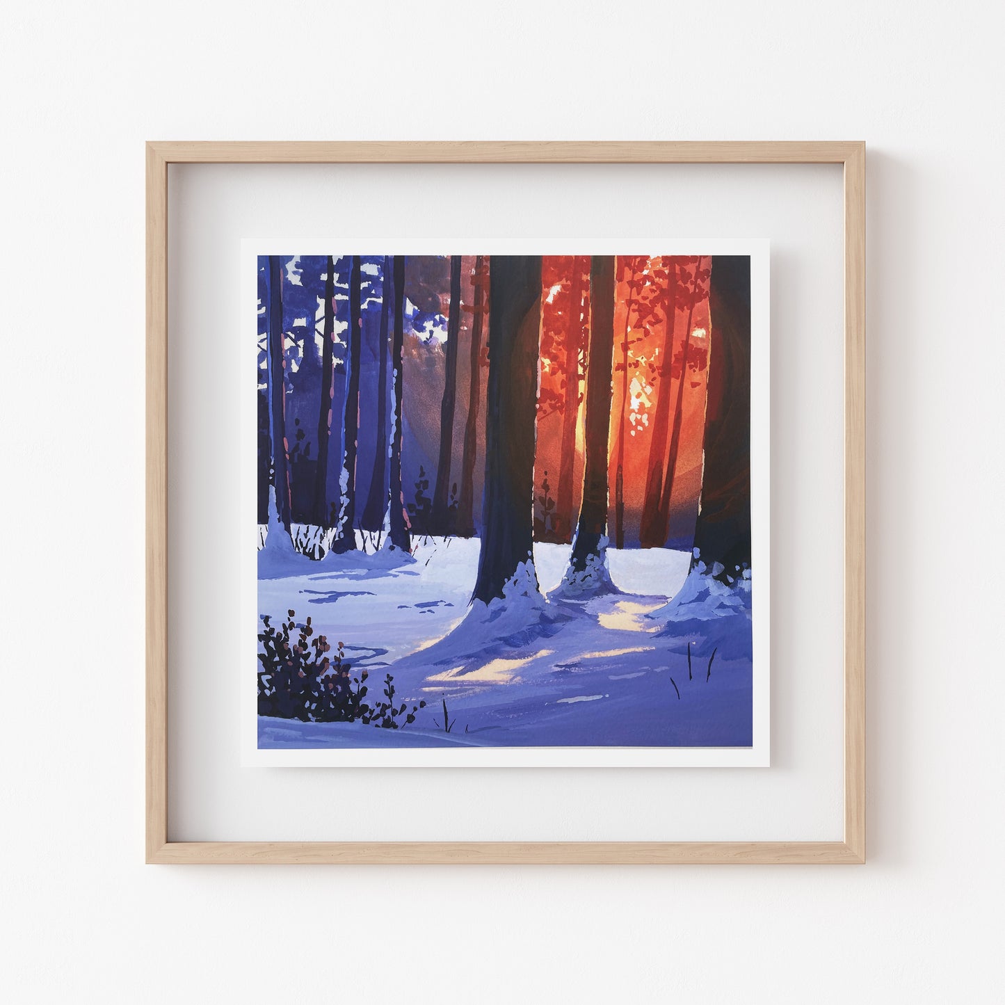 'Winter Escape' Fine Art Print