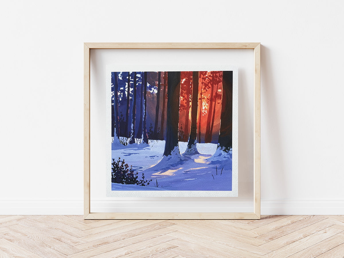 'Winter Escape' Fine Art Print