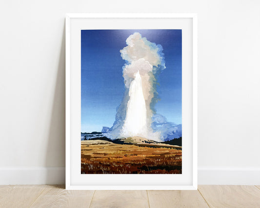 'Yellowstone' National Park Art Print