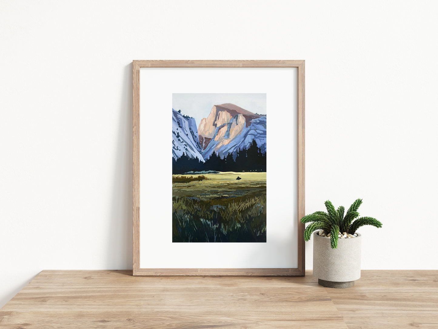 'Yosemite' National Park Art Print