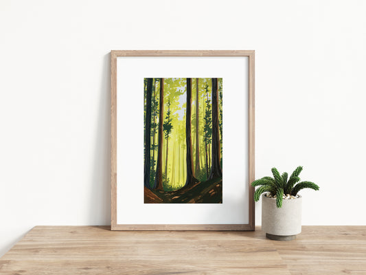 'Off the Trail' Print