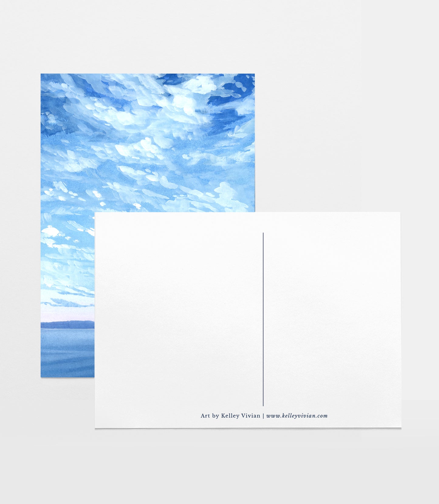 'Sky Full of Clouds' Postcard