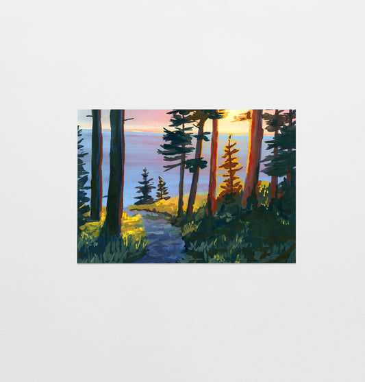 'Summer's Glow' Postcard